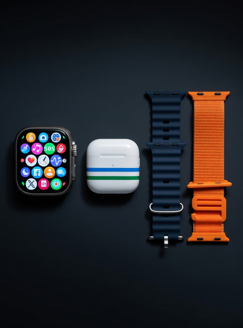 MONTRE INTELLIGENTE + ÉCOUTEURS