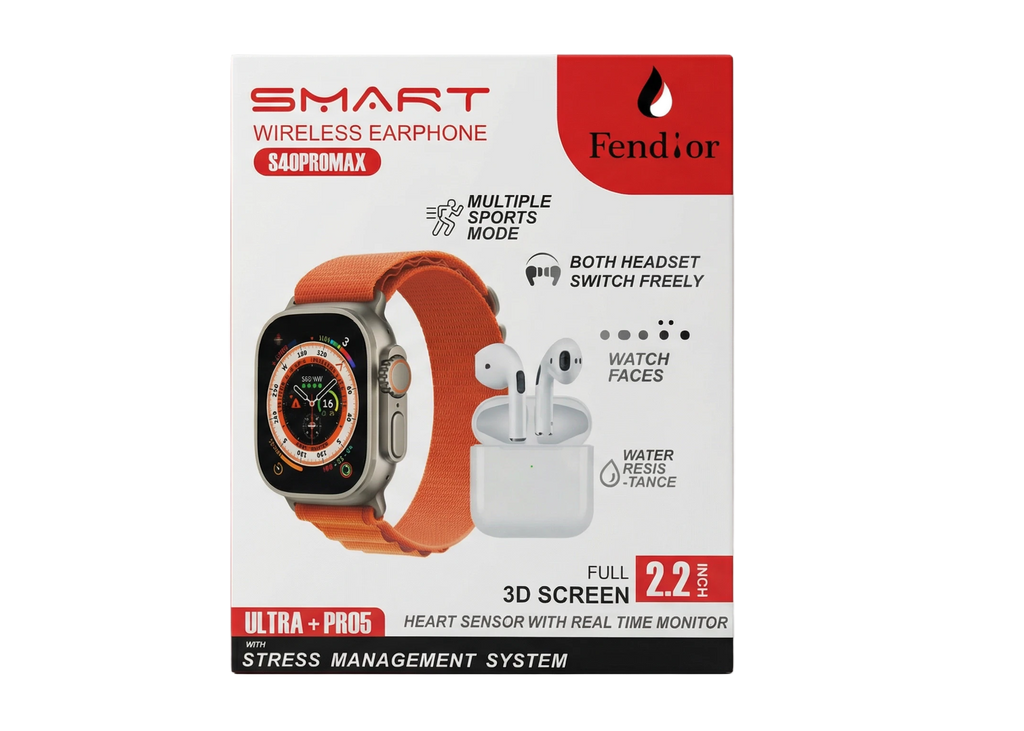 SMART WATCH + EARBUDS