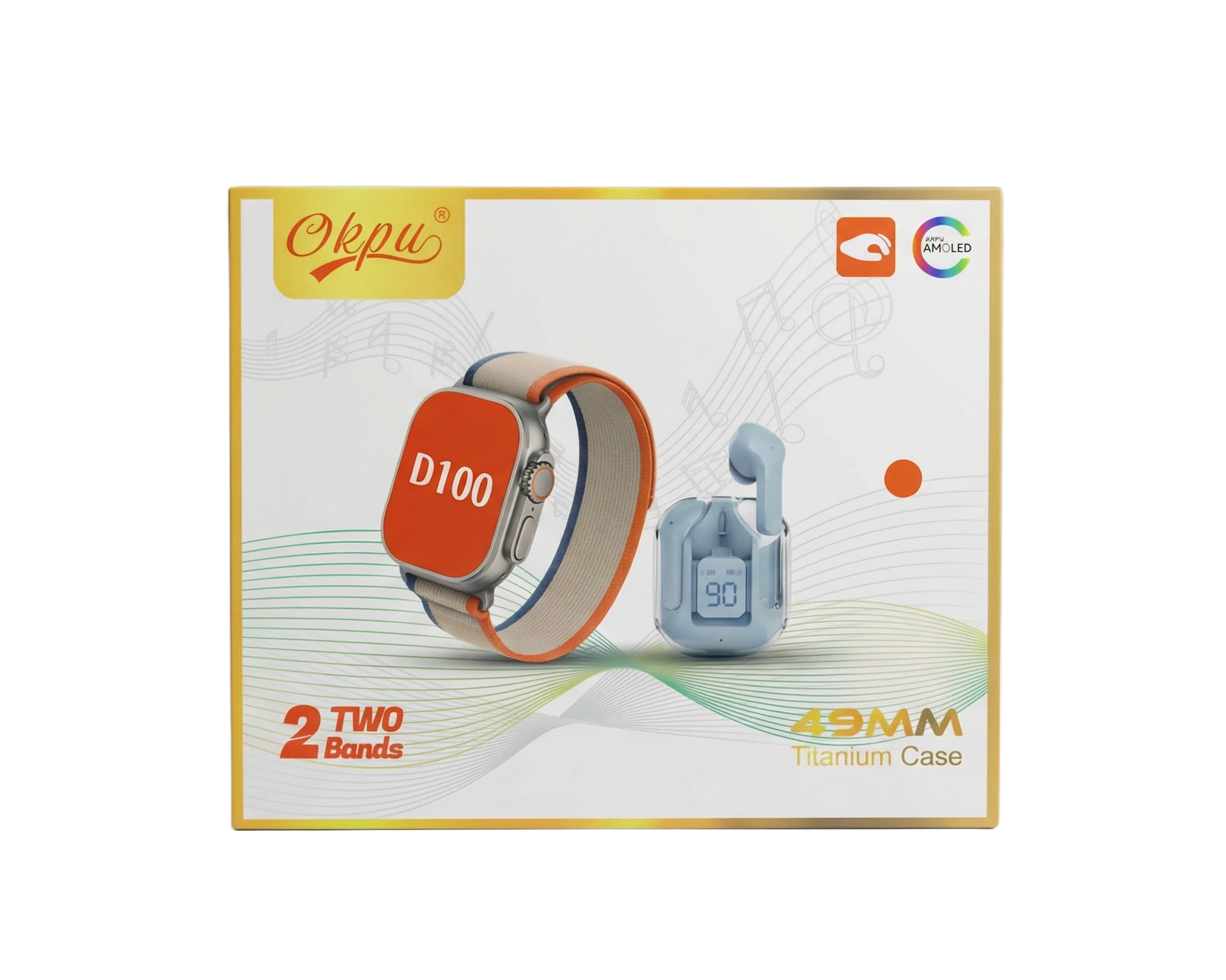 SMART WATCH + EARBUDS