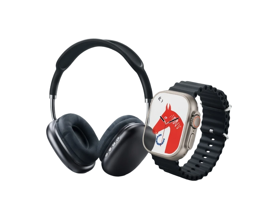 SMART WATCH + HEADPHONES + 7 BANDS